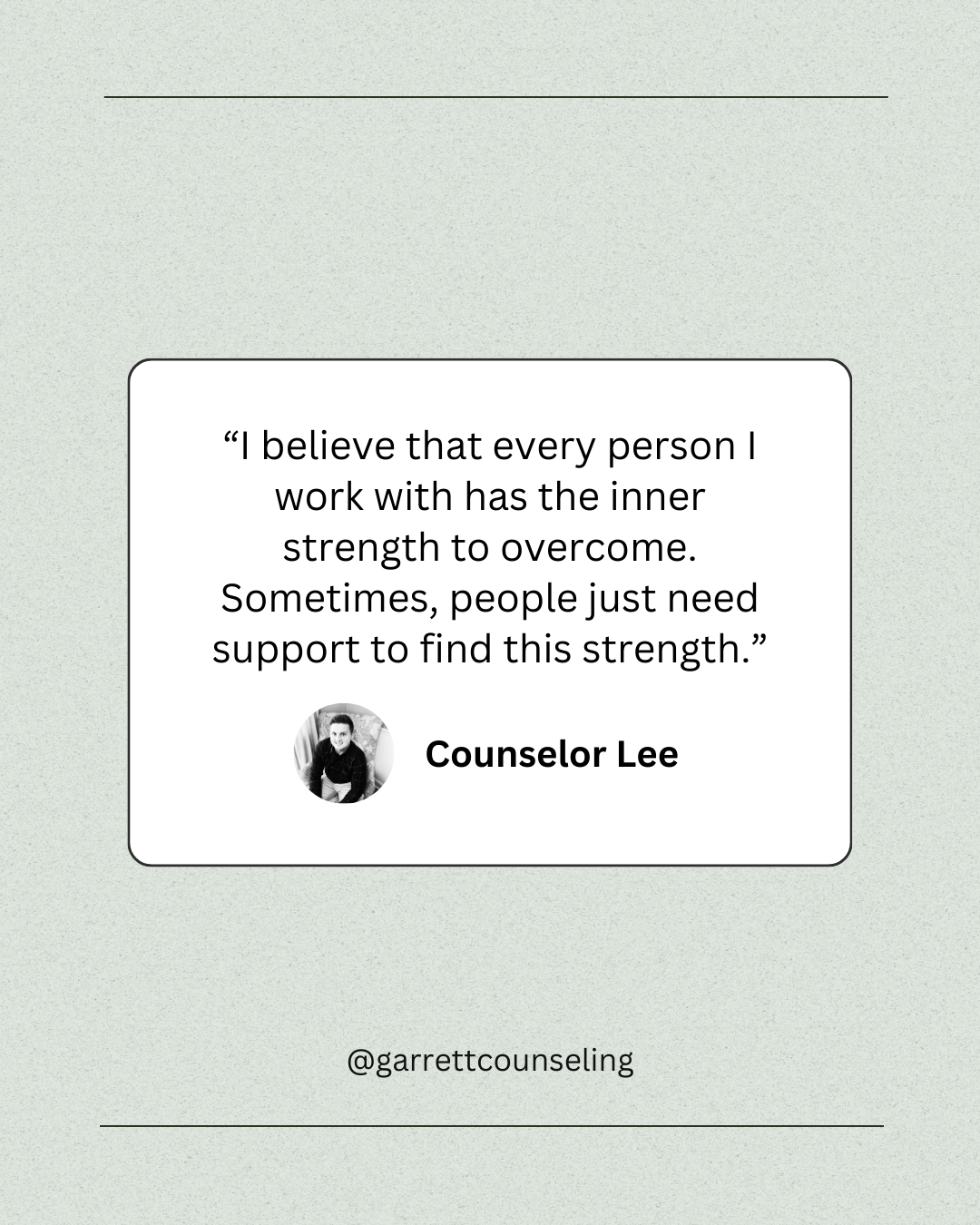 Counselor Lee Quote