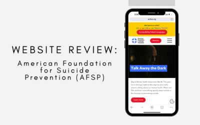 Website Review: AFSP