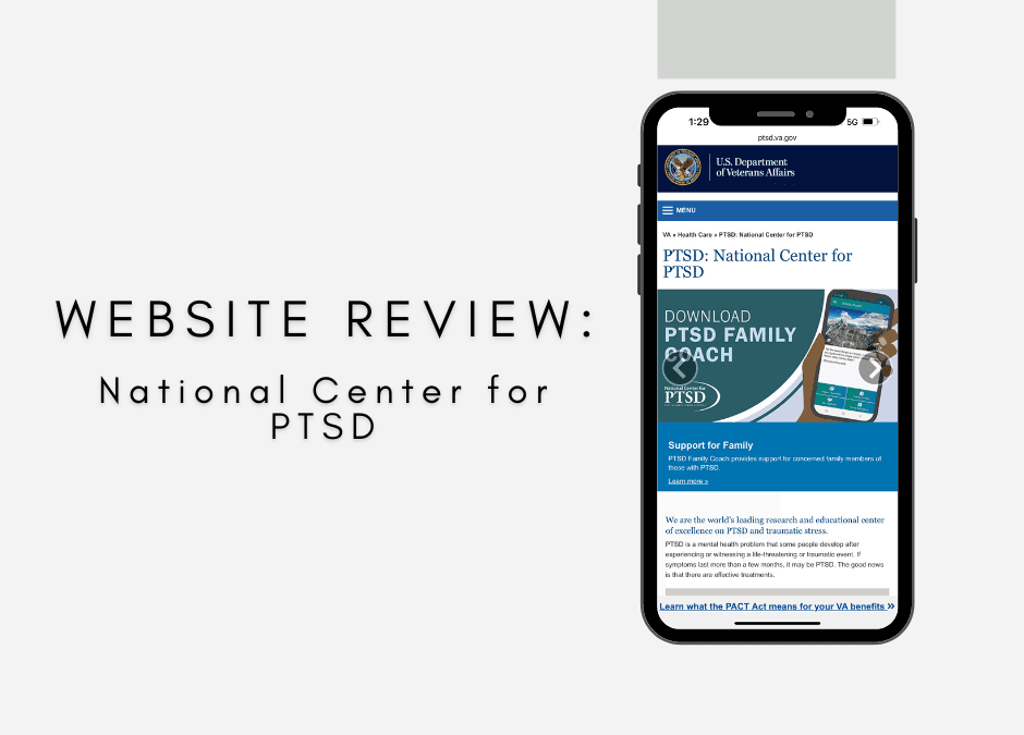 Website Review: National Center for PTSD